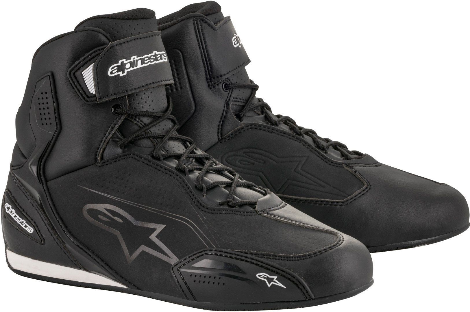 Alpinestars Faster-3 Zapatos de moto - Negro (47 48)