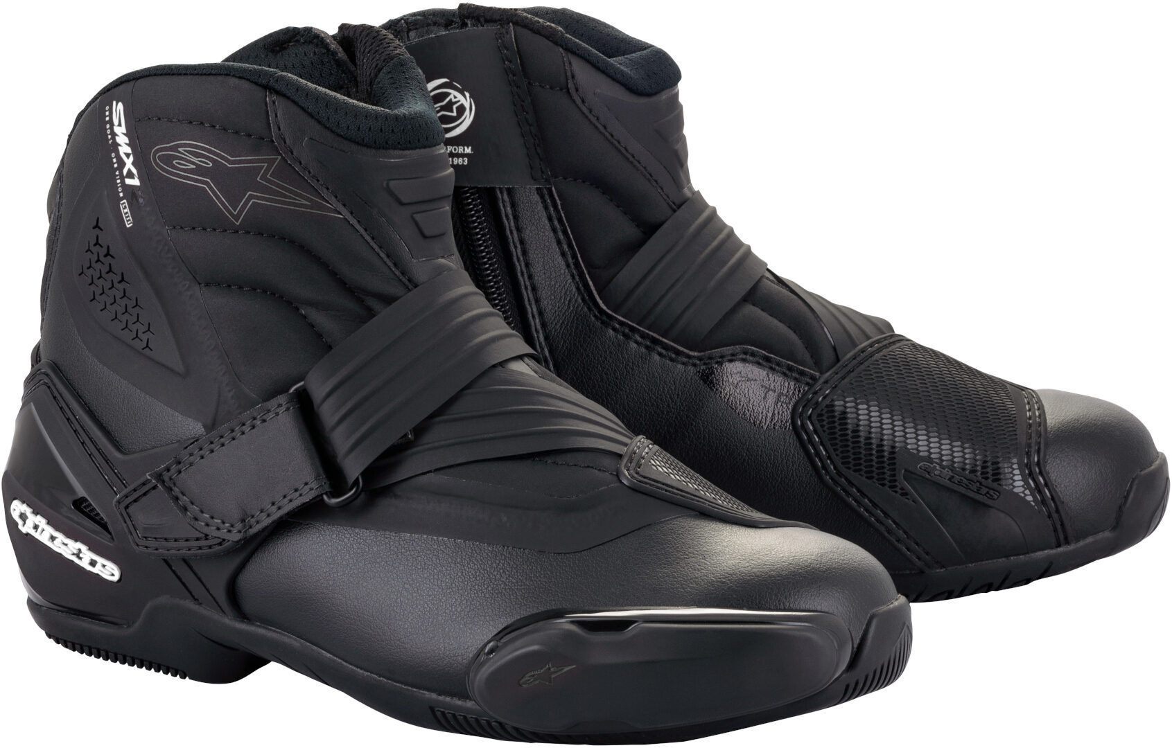 Alpinestars Stella SMX-1 R V2 Zapatos de motocicleta para mujer - Negro (40)