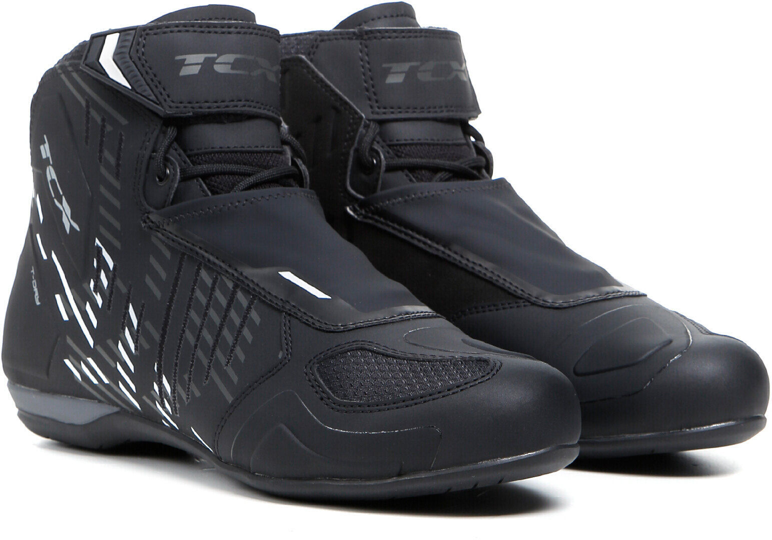 TCX RO4D WP Zapatos de motocicleta - Negro Blanco (38)