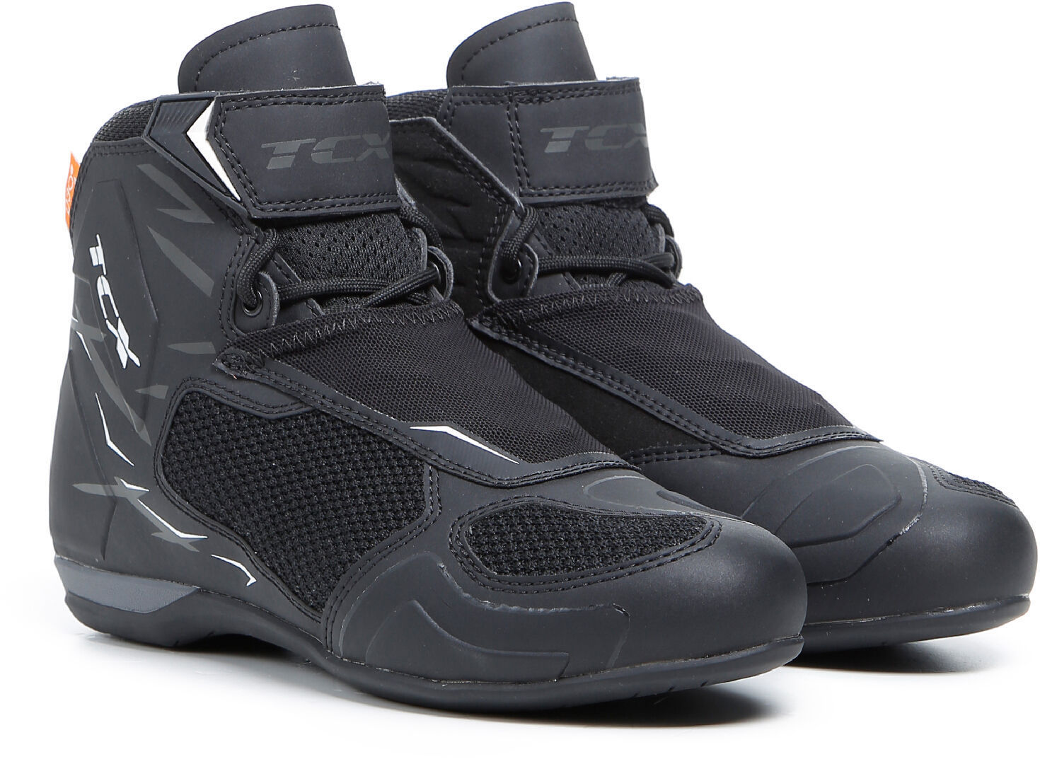 TCX RO4D Air Zapatos de motocicleta para damas - Negro Blanco (39)