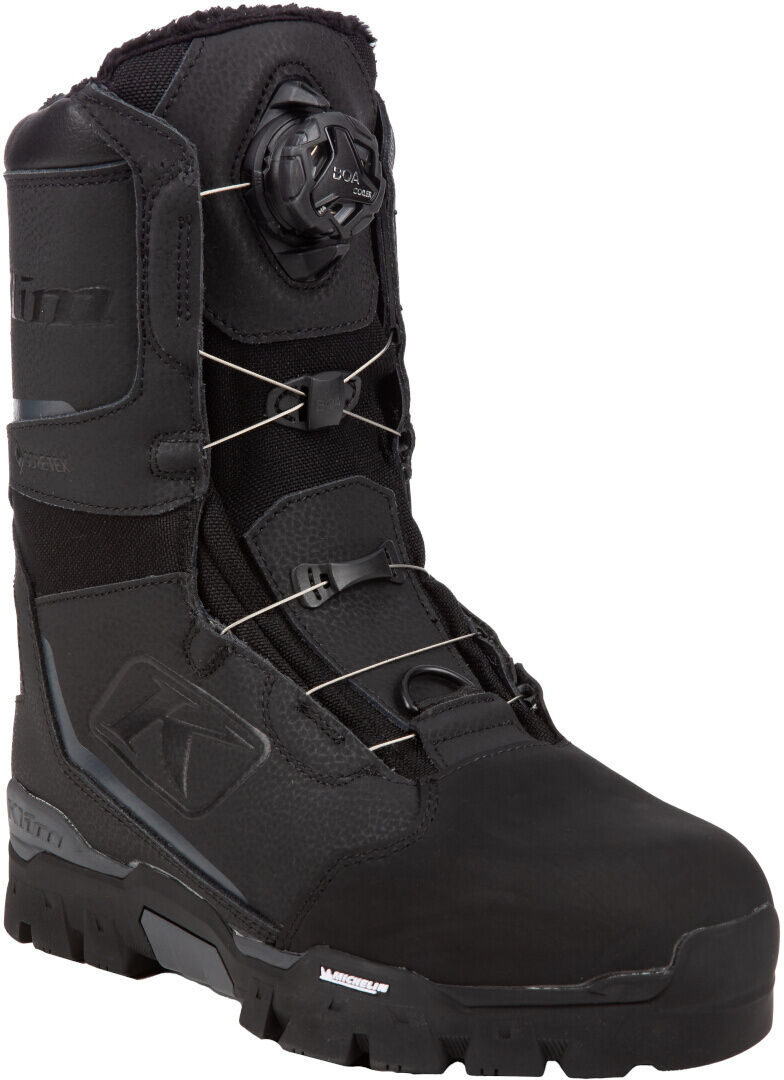 Klim Aurora GTX BOA 2023 Botas de moto de nieve para mujer - Negro (38)