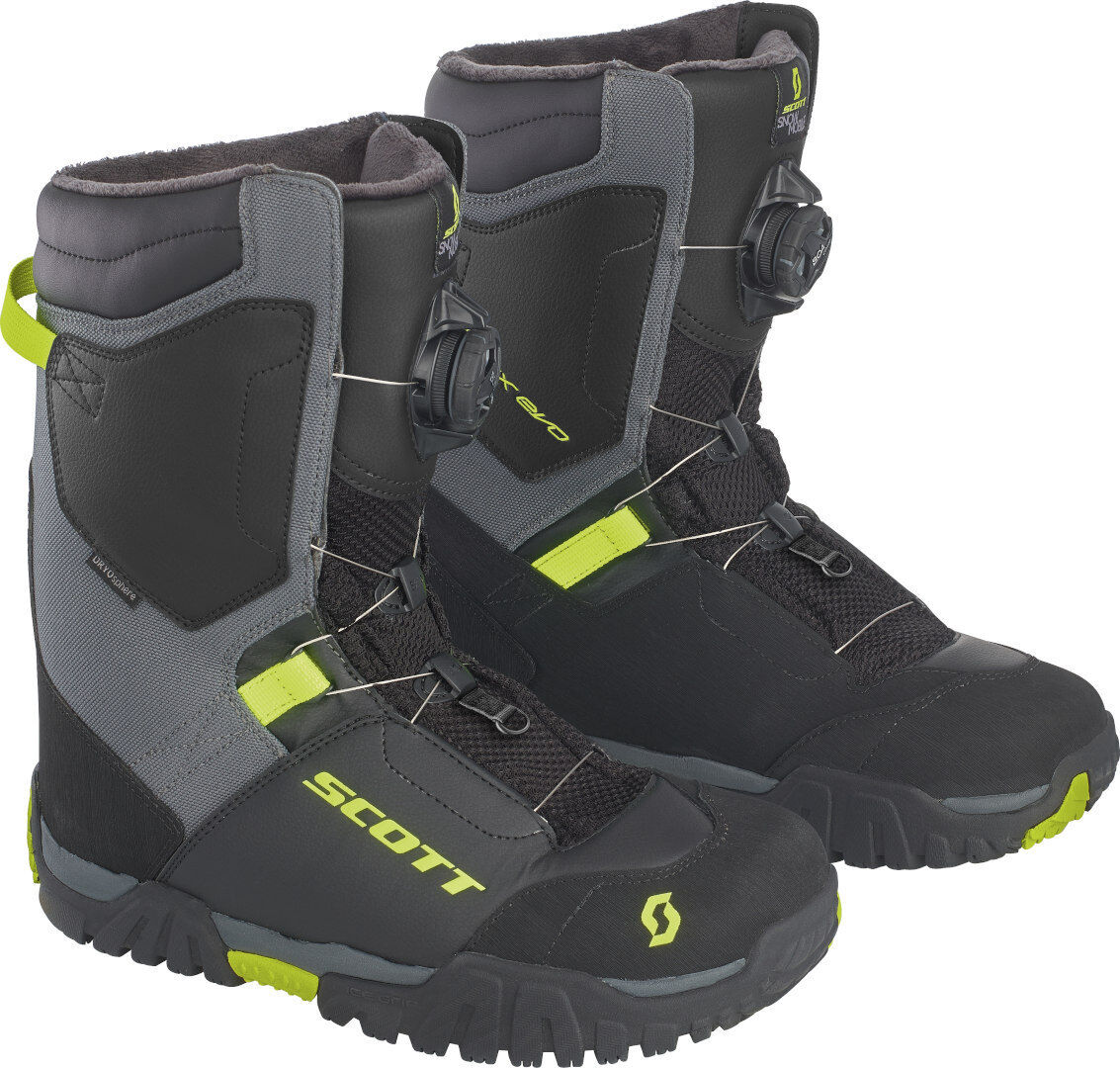 Scott X-Trax Evo SMB Botas para motos de nieve - Negro Amarillo (39)