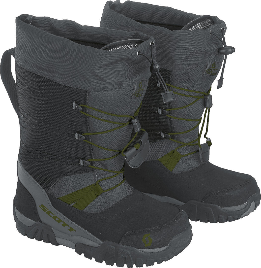 Scott R/T SMB Botas para motos de nieve - Negro Verde (36)