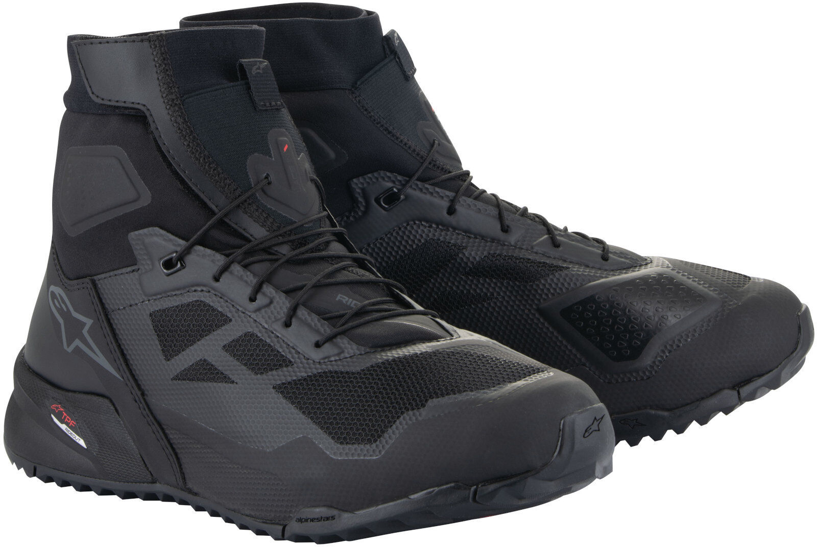 Alpinestars CR-1 Zapatos de moto - Negro Gris (41)