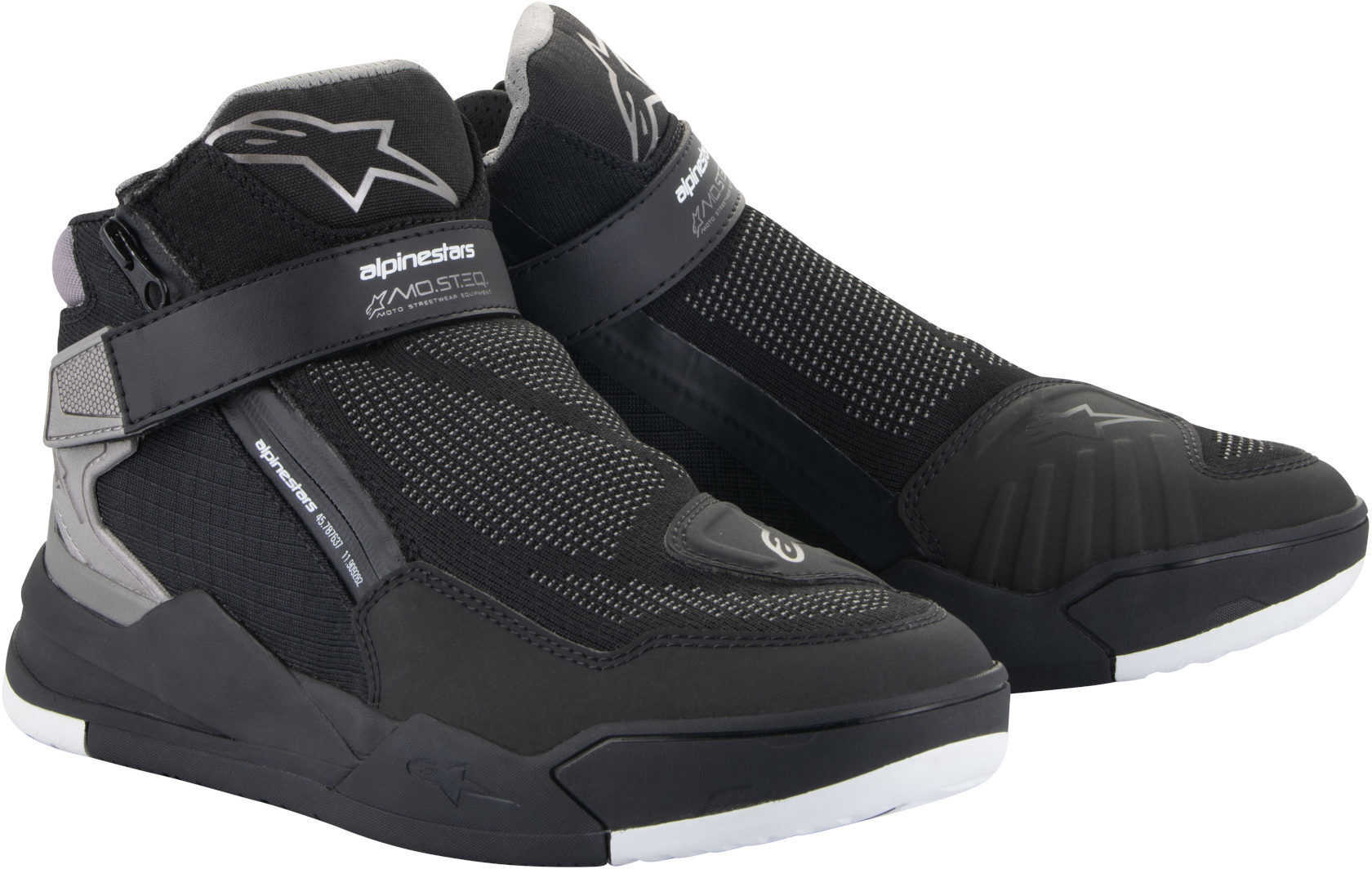 Alpinestars Speedflight Street Zapatos de moto - Negro Gris (41)