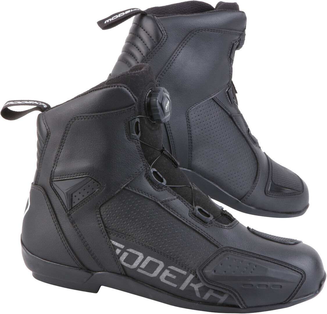 Modeka Yko Zapatos de moto - Negro (37)