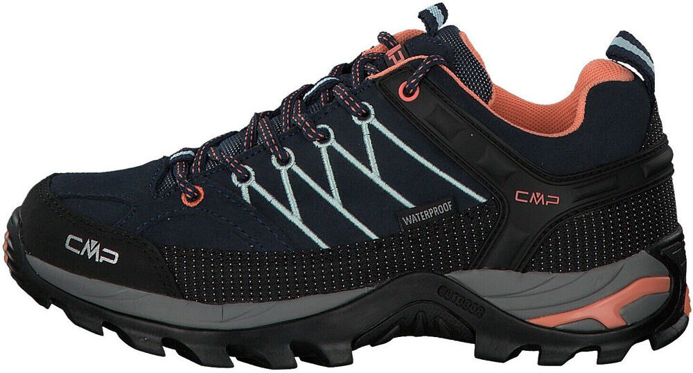 Cmp rigel low wmn trekking shoes wp zapatilla trekking mujer Azul (41)