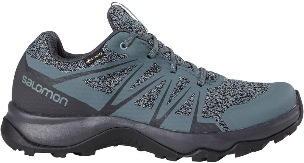 Salomon warra gore-tex zapatilla trekking mujer Gris (4)