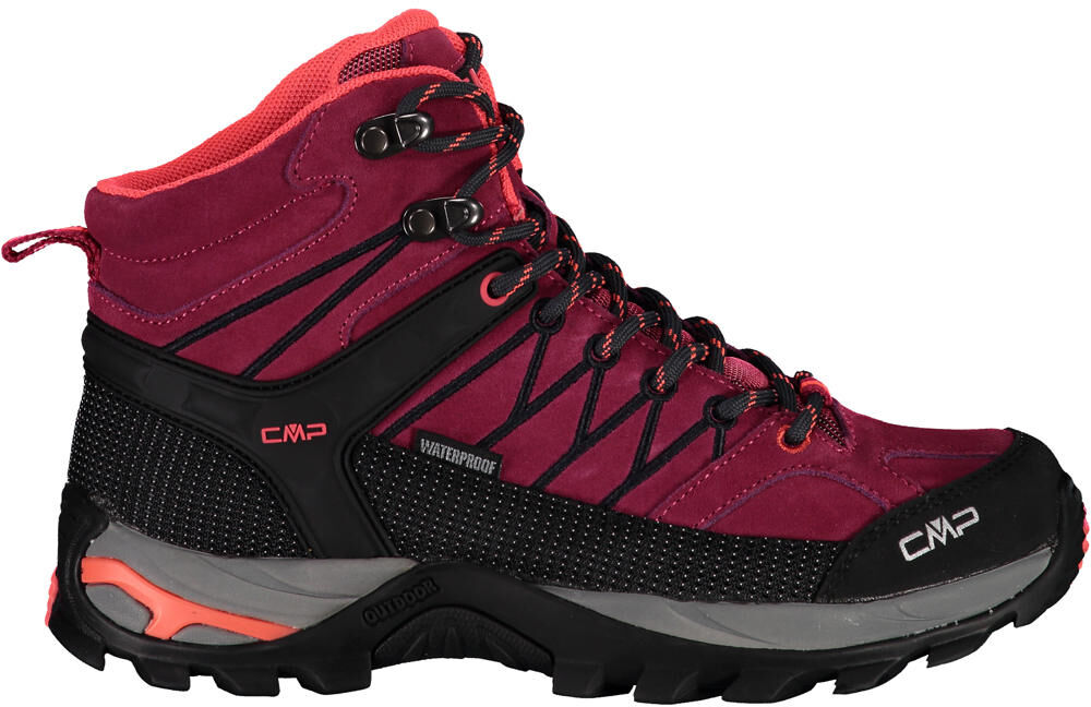 Cmp rigel mid wmn trekking shoes wp bota trekking mujer Rosa (39)