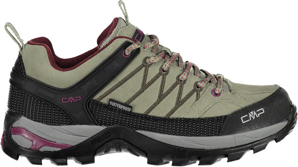 Cmp rigel low wmn trekking shoes wp zapatilla trekking mujer Verde (37)