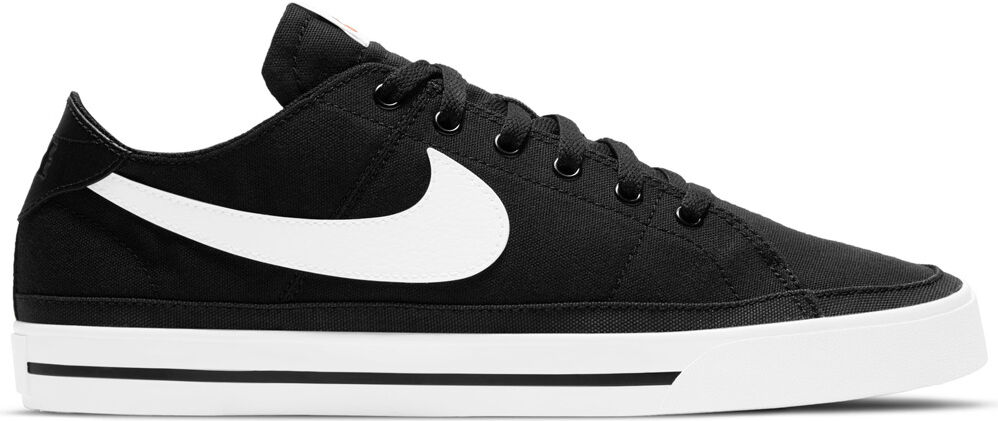 Nike court legacy canvas zapatilla moda hombre Negro (38)