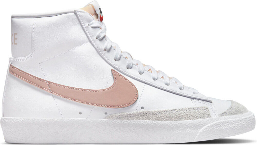 Nike blazer mid 77 zapatilla moda mujer Blanco (9)