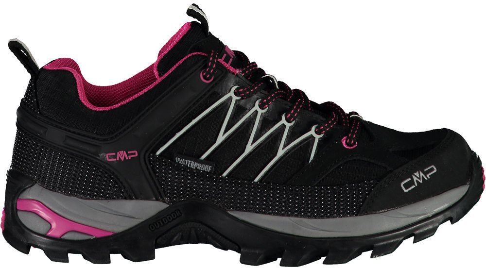 Cmp rigel low wmn trekking shoe wp zapatilla trekking mujer Negro (40)