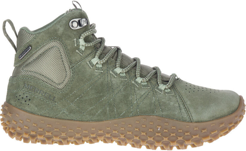 Merrell wrapt mid waterproof bota trekking mujer Verde (40)