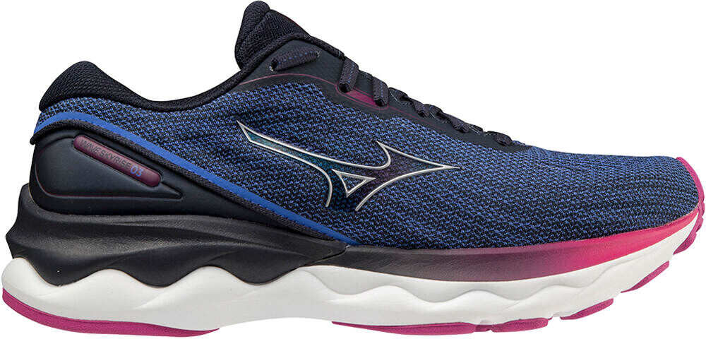 Mizuno wave skyrise 3 zapatilla running mujer Morado (36)