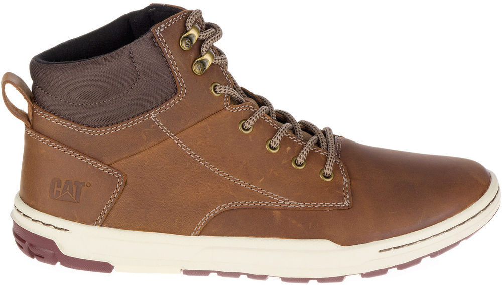 Cat colfax mid zapatilla moda hombre Beige (40)