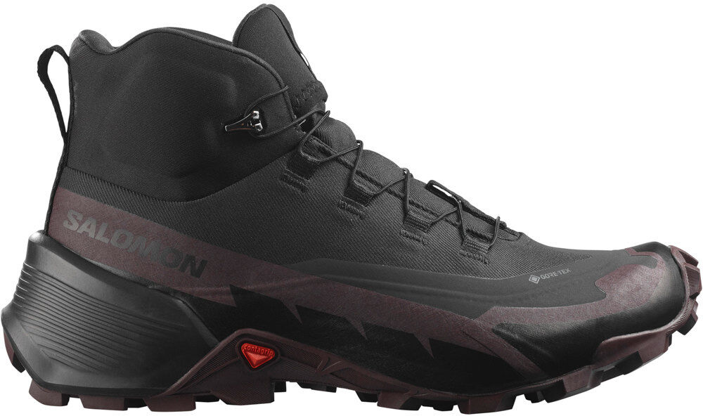 Salomon cross hike mid gore-tex 2 bota trekking mujer Negro (38)