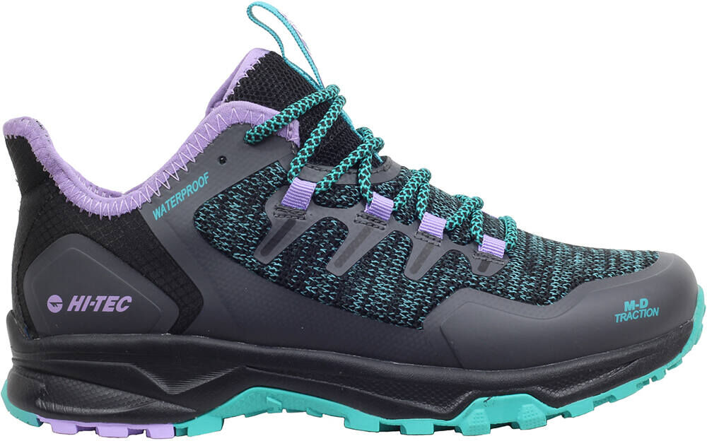 Hi Tec trek waterproof zapatilla trekking mujer Gris (38)