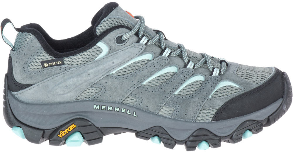 Merrell moab 3 gore tex zapatilla trekking mujer Azul (37)