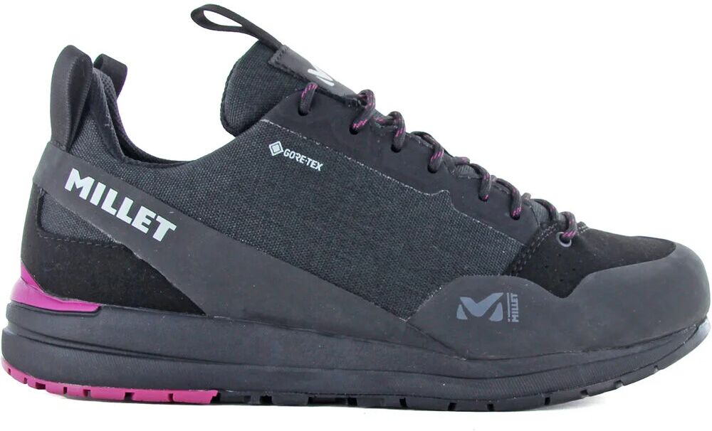 Millet granite canvas gore tex zapatilla trekking mujer Negro (39 1/3)