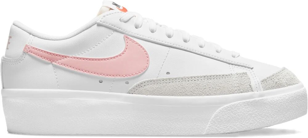 Nike blazer low platform zapatilla moda mujer Blanco (5)