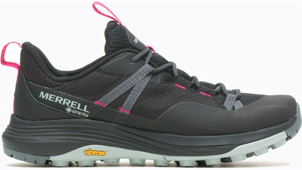 Merrell siren 4 gore-tex zapatilla trekking mujer Negro (37,5)