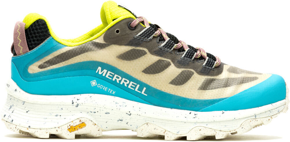 Merrell moab speed gore-tex zapatilla trekking mujer Blanco (41)