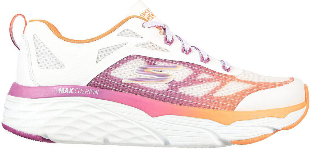 Skechers max cushioning elite-even str zapatilla running mujer Blanco (37)