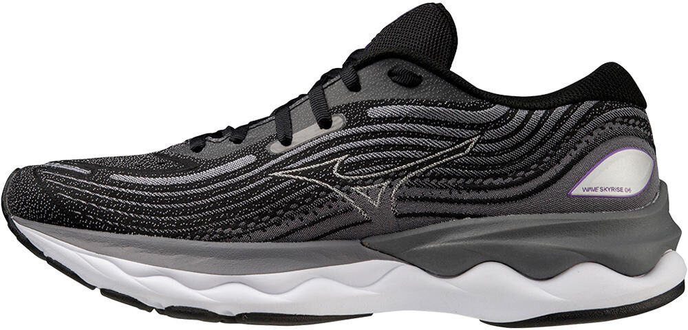 Mizuno wave skyrise 4 zapatilla running mujer Negro (38)