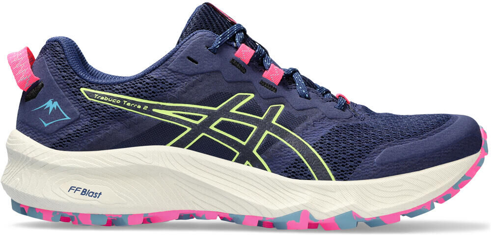 Asics trabuco terra 2 zapatillas trail mujer Azul (6)