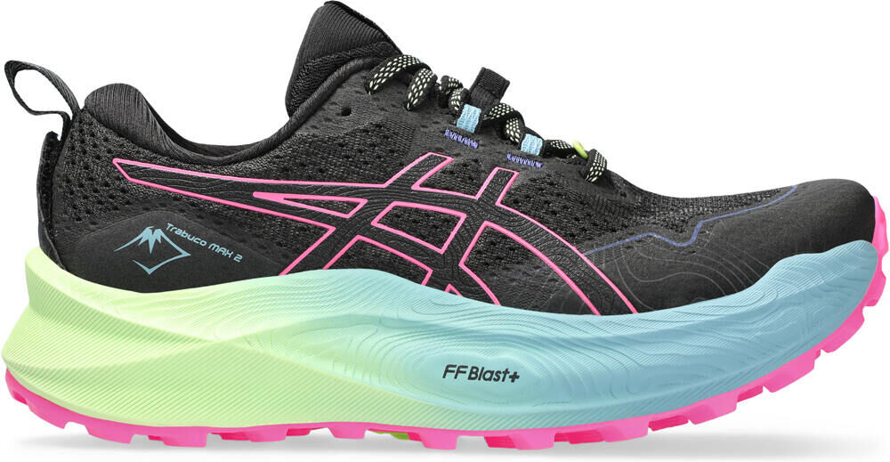 Asics trabuco max 2 zapatillas trail mujer Negro (37)