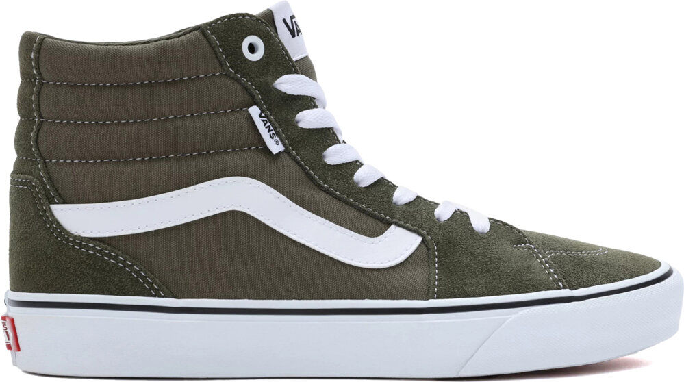 Vans filmore hi suede canvas zapatilla moda hombre Verde (44)