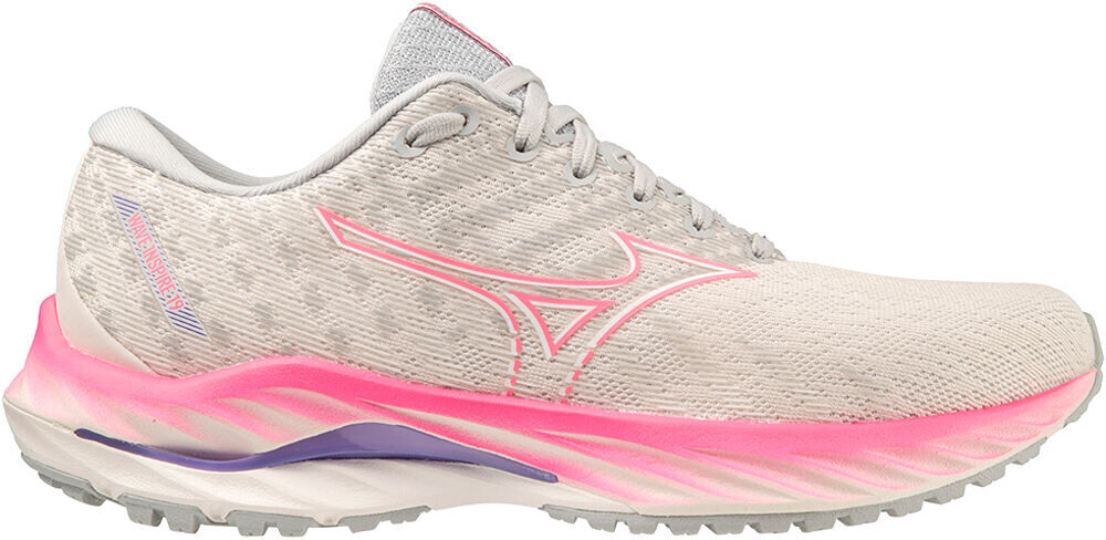 Mizuno wave inspire 19 zapatilla running mujer Blanco (39)