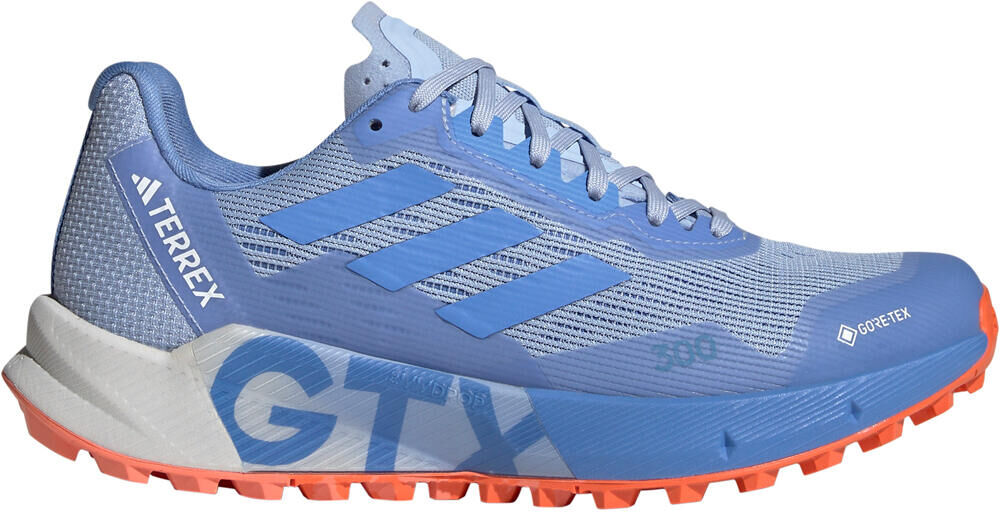 Adidas terrex agravic flow 20 gore-tex trail running zapatillas trail mujer Azul (36)