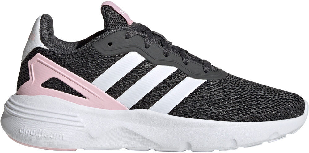 Adidas nebzed cloudfoam lifestyle zapatilla moda mujer Gris (42 2/3)