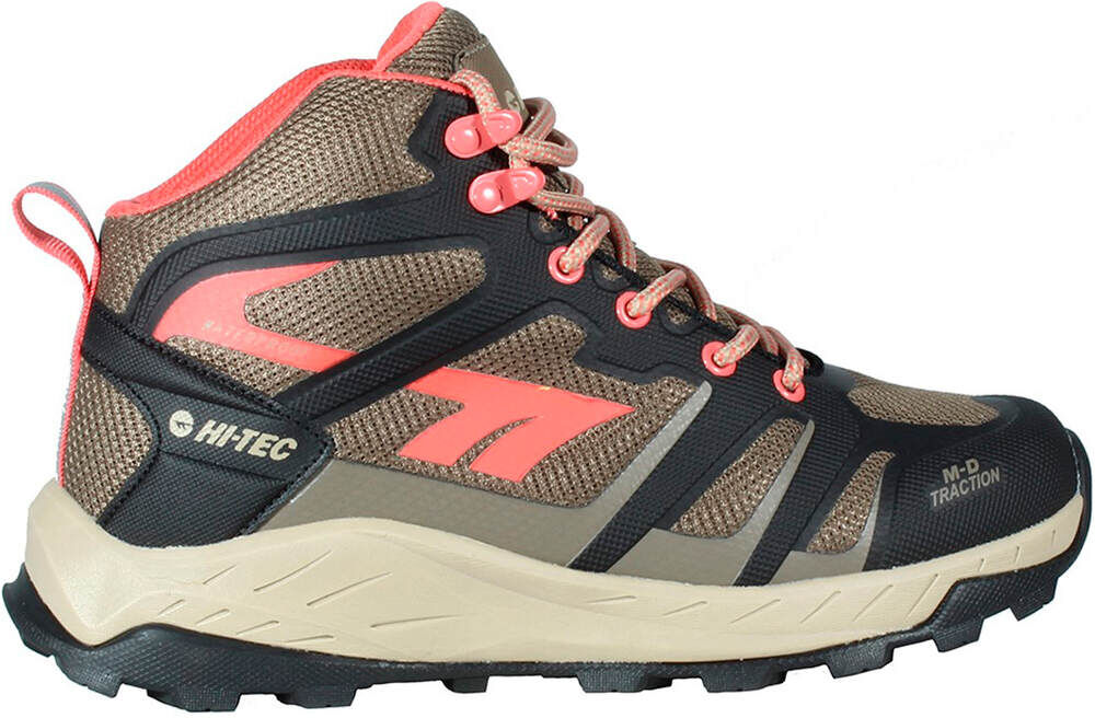 Hi Tec toubkal mid waterproof bota trekking mujer Marron (38)