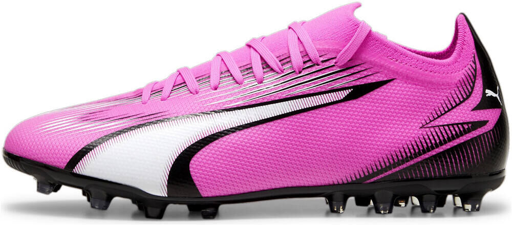 Puma ultra match mg botas de futbol cesped artificial Rosa (40,5)