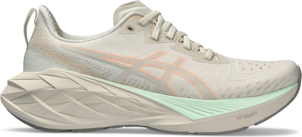 Asics novablast 4 zapatilla running mujer Beige (39,5)