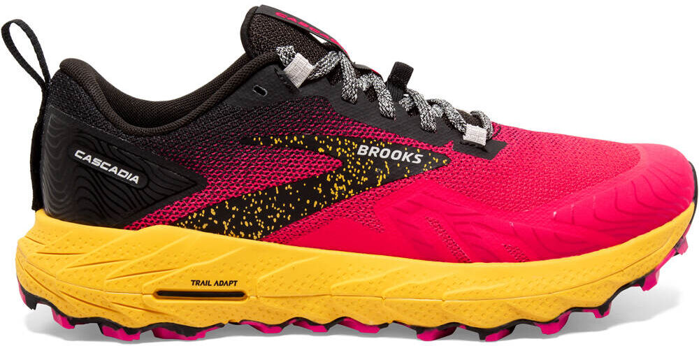 Brooks cascadia 17 zapatillas trail mujer Rosa (9)