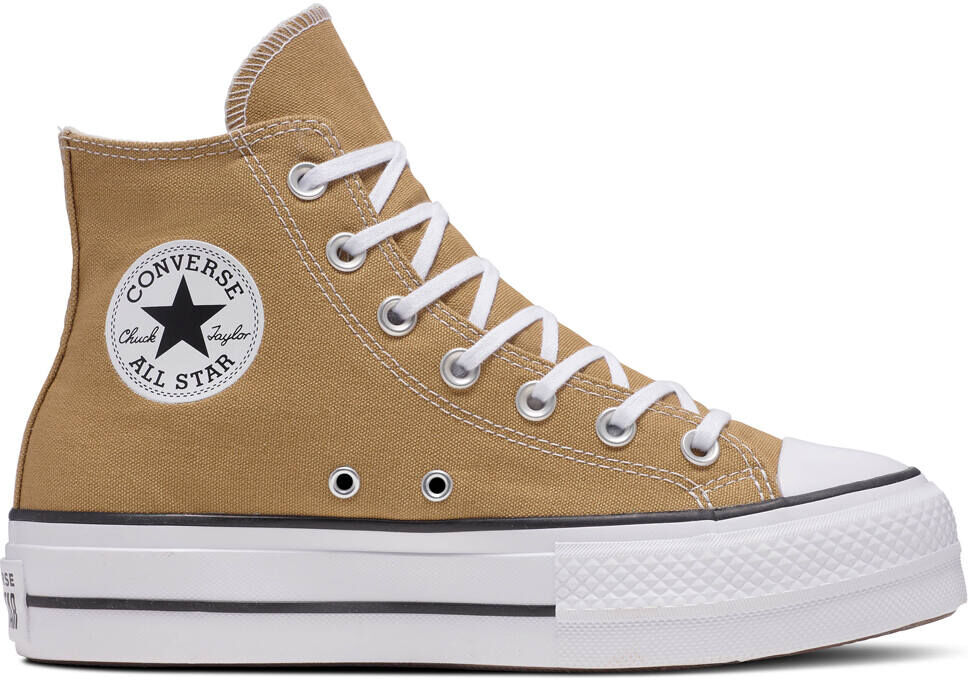 Converse chuck taylor all star lift zapatilla moda mujer Marron (36)