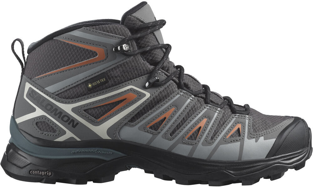 Salomon x ultra pioneer mid gore-tex bota trekking mujer Gris (38 2/3)