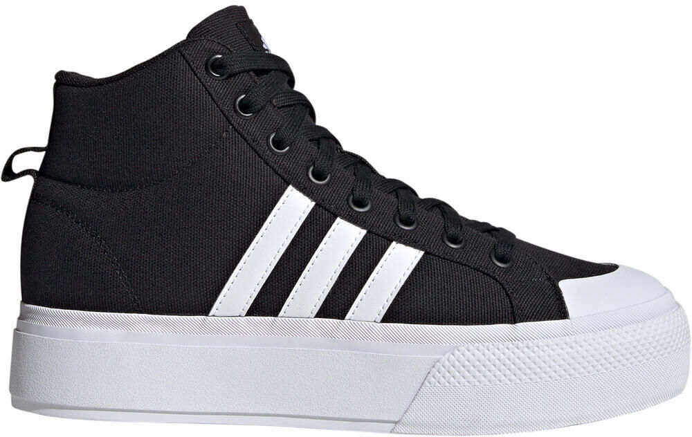 Adidas bravada 20 platform mid zapatilla moda mujer Negro (40 2/3)