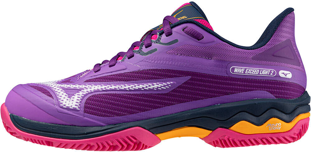 Mizuno wave exceed light 2 padel Zapatillas Padel Mujer Morado (38)