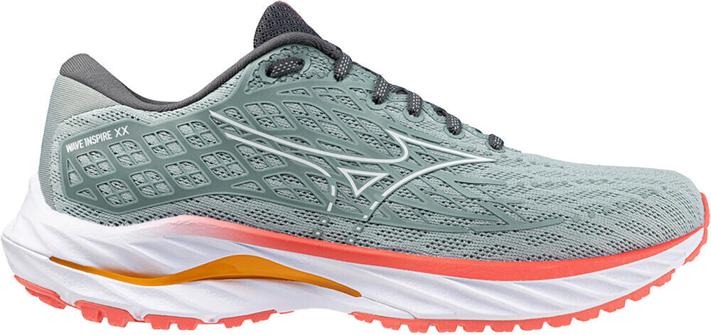 Mizuno wave inspire 20 zapatilla running mujer Gris (39)