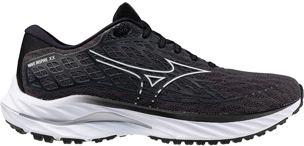 Mizuno wave inspire 20 zapatilla running mujer Negro (37)