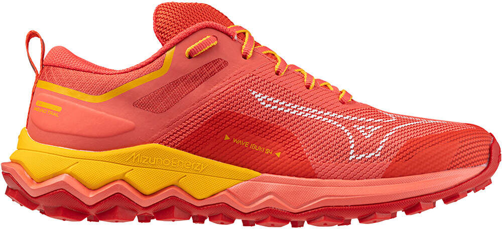 Mizuno wave ibuki 4 zapatillas trail mujer Rojo (37)