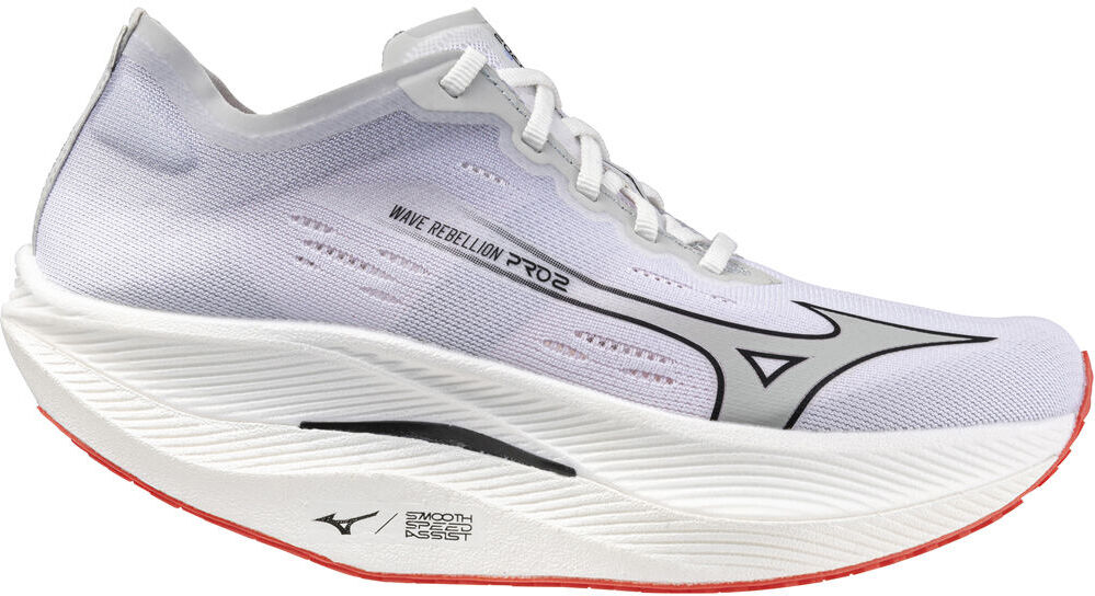 Mizuno wave rebellion pro 2 zapatilla running mujer Blanco (39)