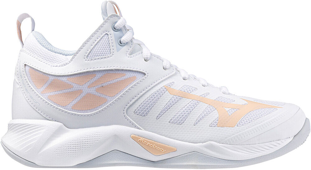 Mizuno wave dimension mid zapatillas indoor mujer Blanco (42)