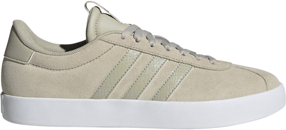 Adidas vl court 30 zapatilla moda mujer Beige (37 1/3)