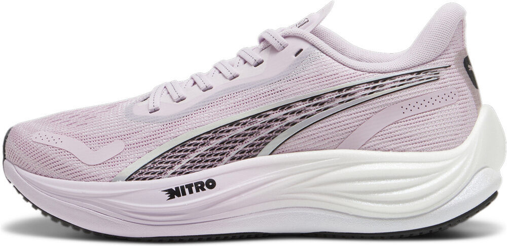 Puma velocity nitro 3 radian run zapatilla running mujer Lila (41)